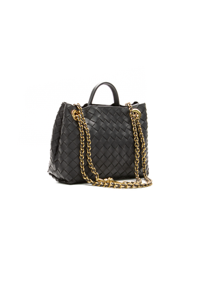 Navy Andiamo Small Chain Bag