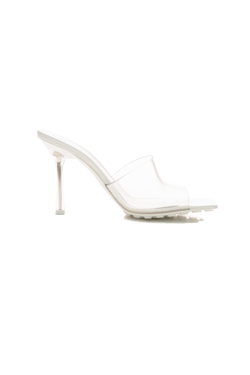 Stretch Transparent Heels - Size 36