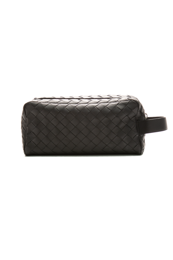 Bottega Veneta Mens Intrecciato Travel Pouch