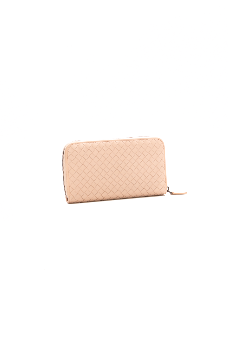Bottega-Veneta-Intreciato-Zip-Around- Wallet-297812