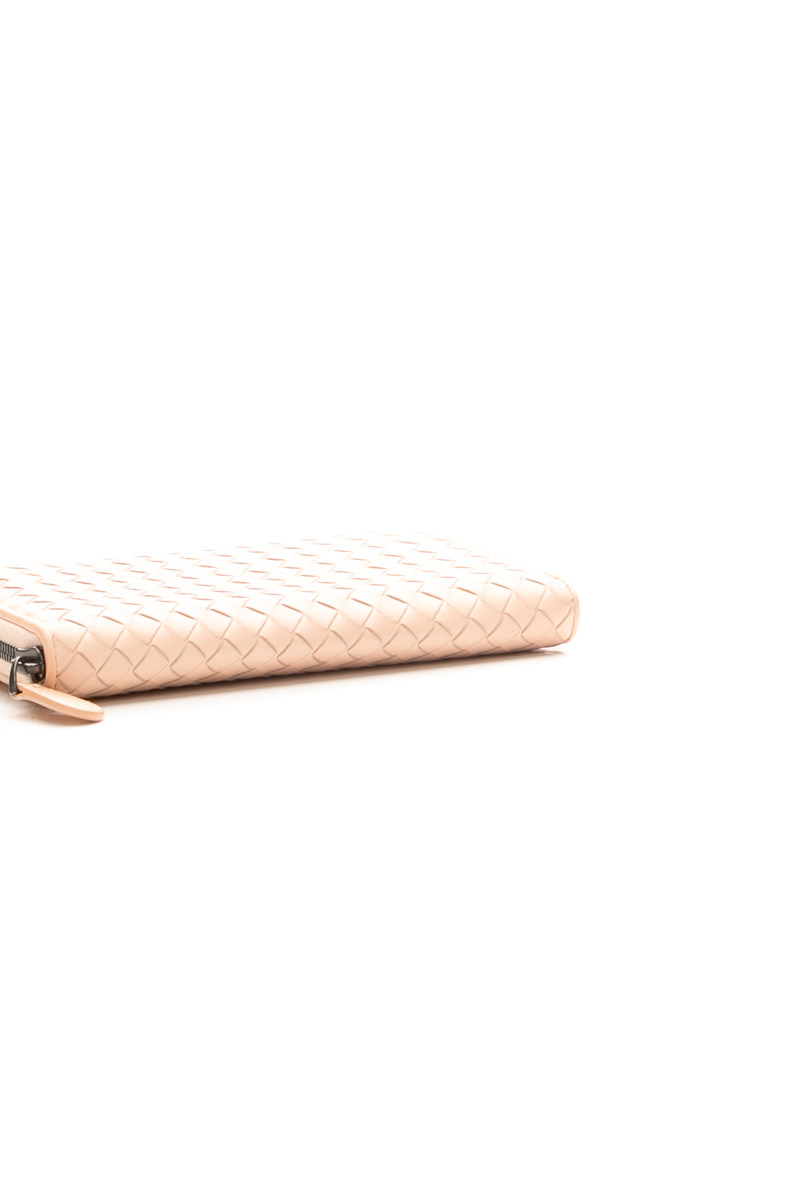 Intreciato Zip Around Wallet