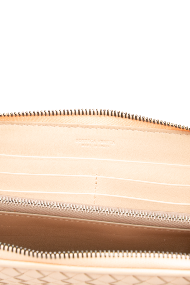 Intreciato Zip Around Wallet