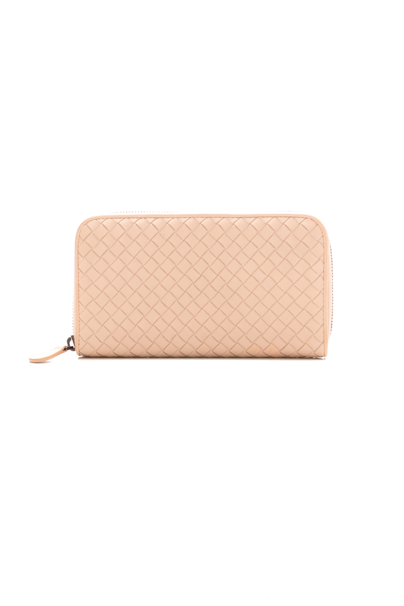 Bottega-Veneta-Intreciato-Zip-Around- Wallet-297812