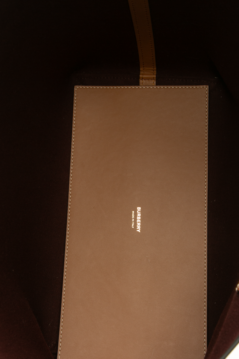 Small London Check Tote Bag