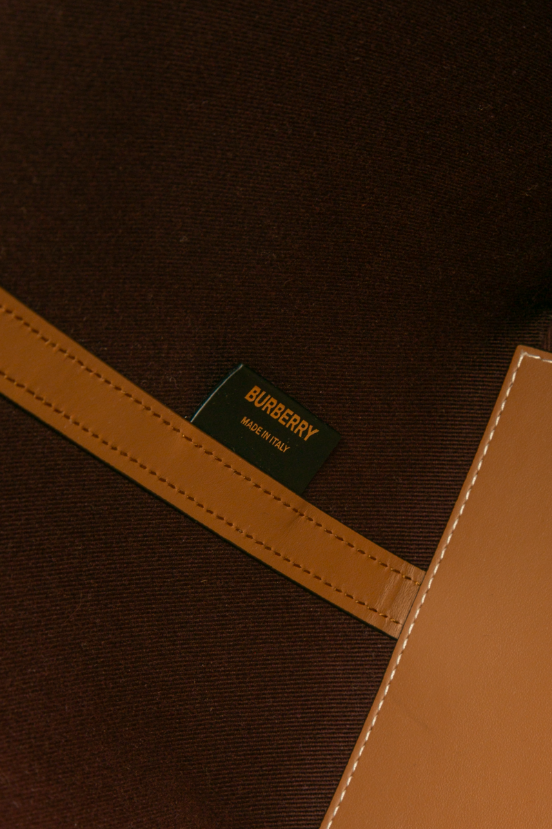 Small London Check Tote Bag