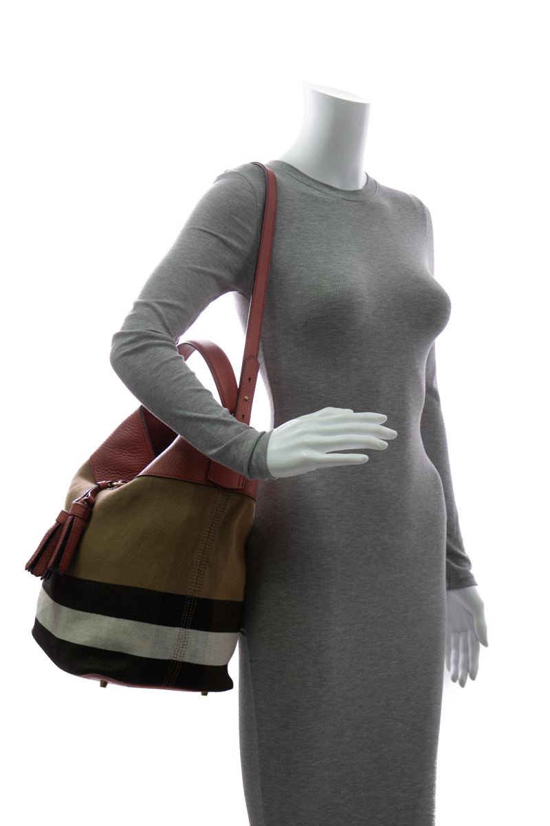 Ashby Check Bucket Bag