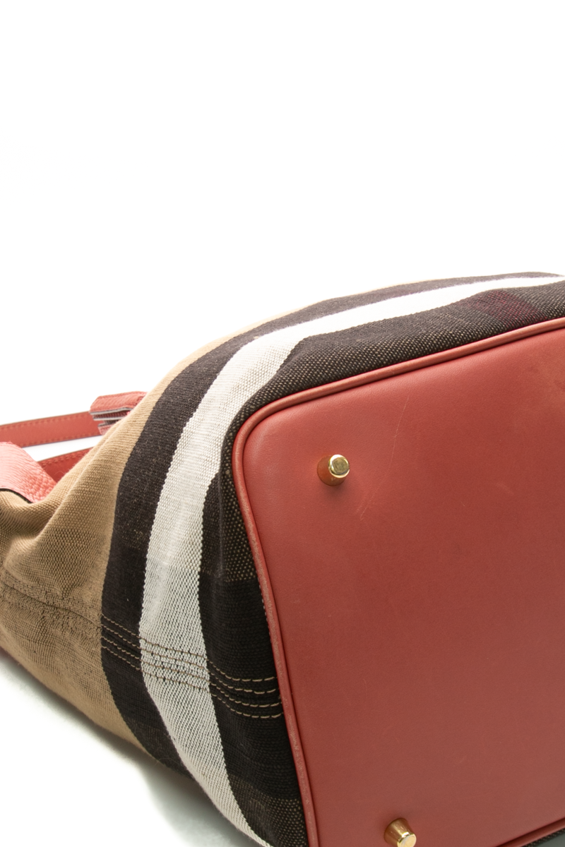 Ashby Check Bucket Bag