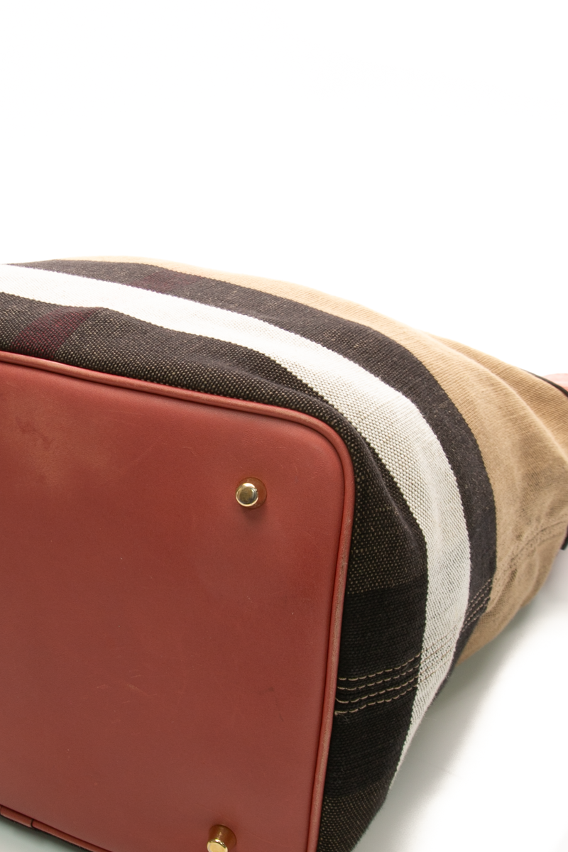 Ashby Check Bucket Bag