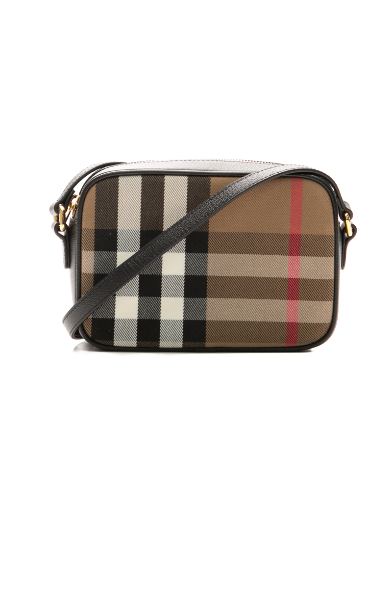 バッグ Burberry Burberry Nova Check Small Camera Bag - Couture USA