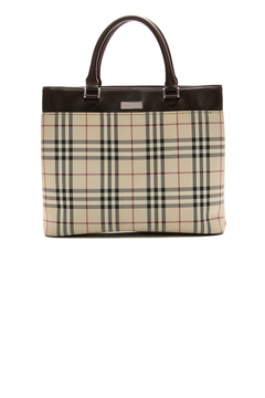 Burberry Nova Check Top Handle Bag - Couture USA