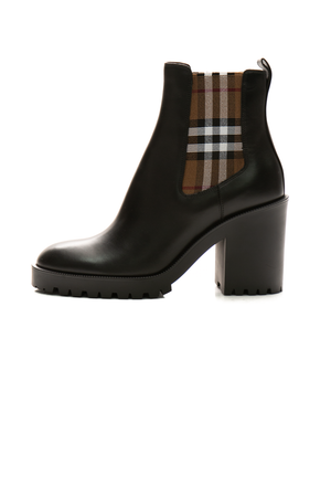 Burberry-Panel-nkle-Boots-Size-39.5-296268