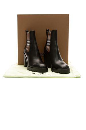 Panel Ankle Boots - Size 39.5