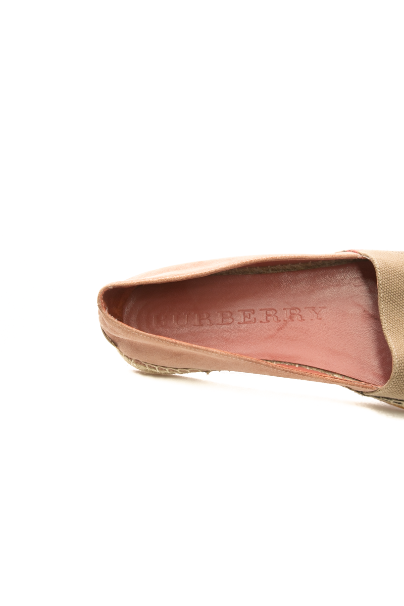 Hodgeson Check Espadrilles - Size 37