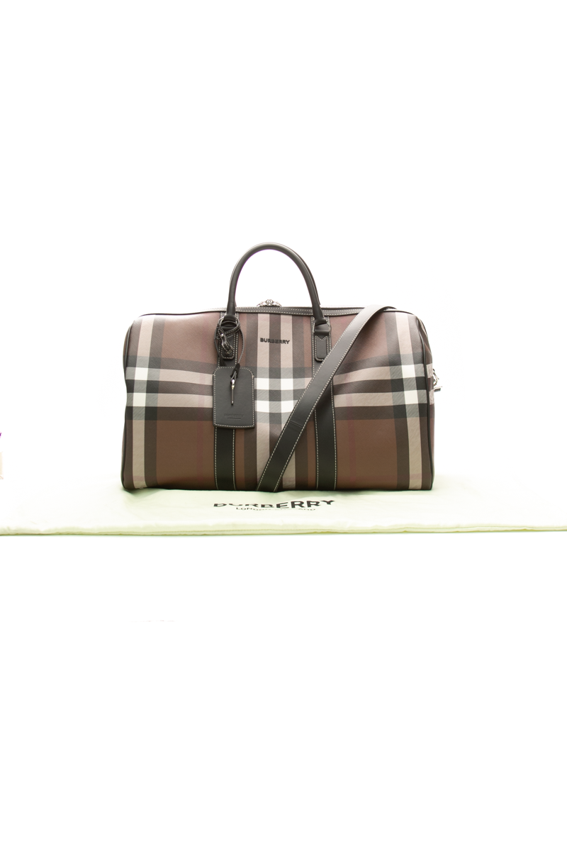 Boston Check Holdall Bag
