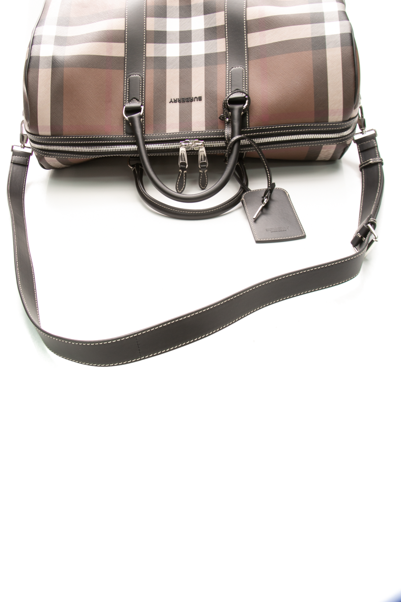 Boston Check Holdall Bag