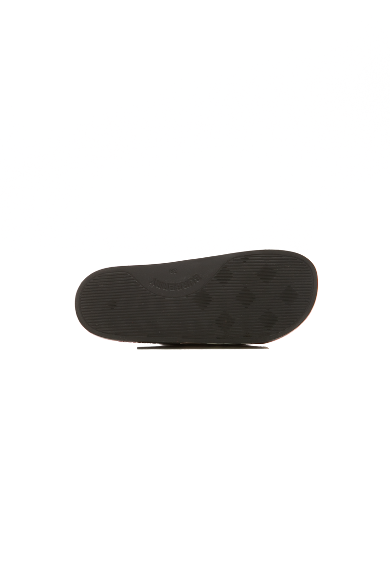 Furley Check Slide Sandals - Size 39