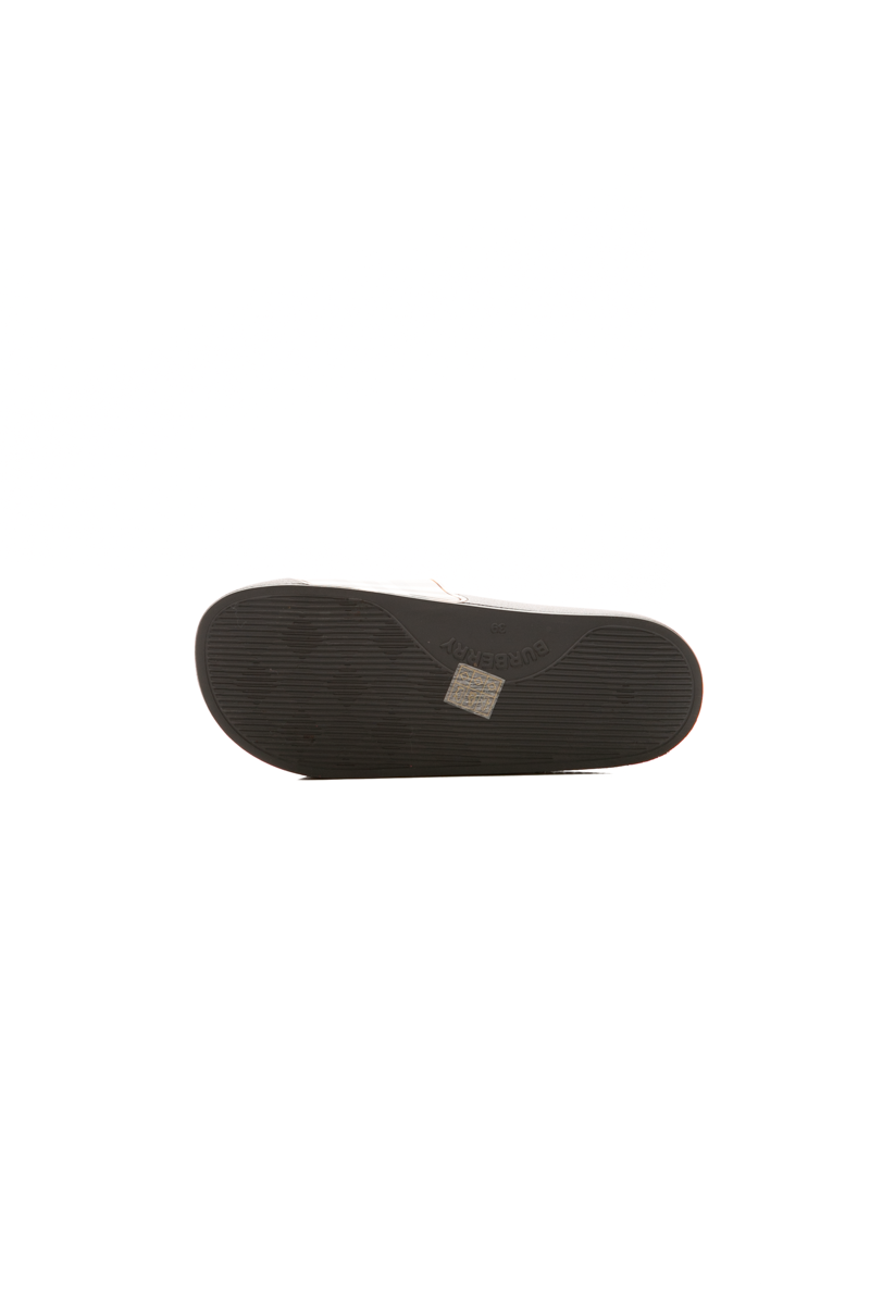 Furley Check Slide Sandals - Size 39