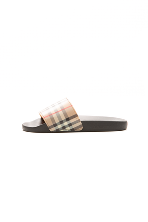 Burberry-Furley-Check-Slide-Sandals- Size-39-300409