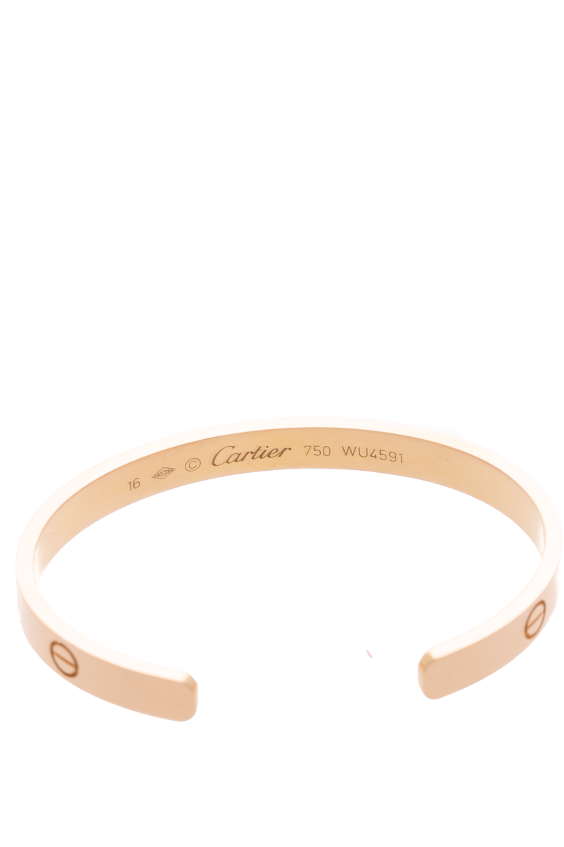 Love Cuff Bracelet - Size 16