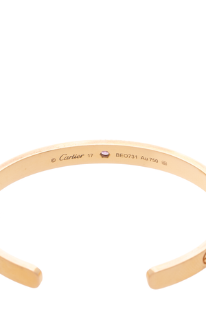 Love Cuff Bracelet - Size 17