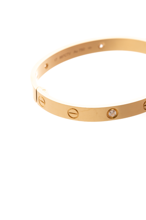 Love Bracelet 4 Diamond Classic Model - Size 17