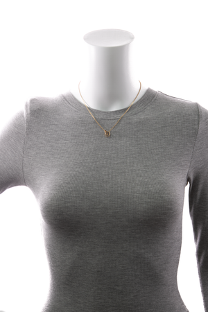 Tri-Color Trinity Necklace
