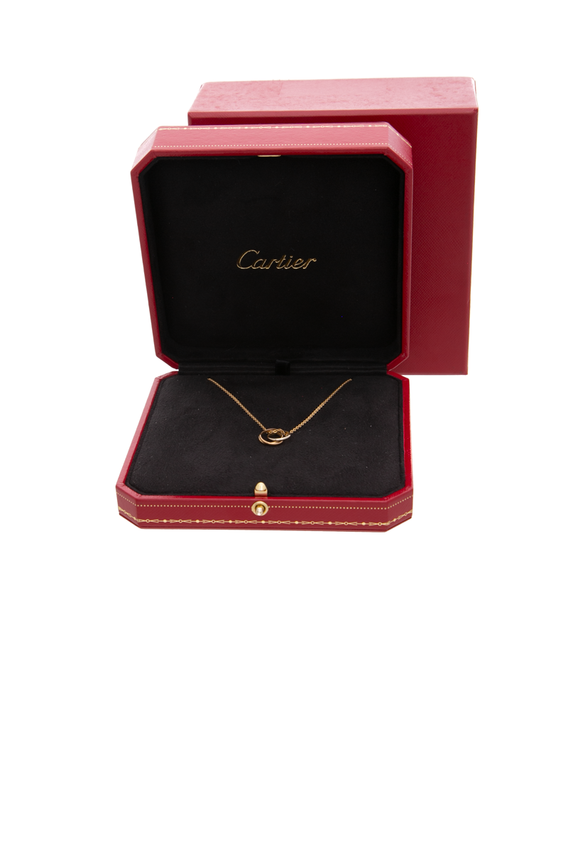 Tri-Color Trinity Necklace