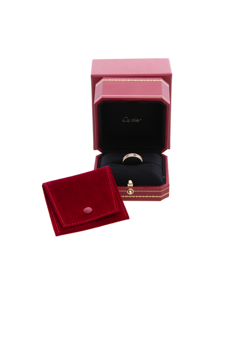 Paved Love Ring Small Model - Size 6.25