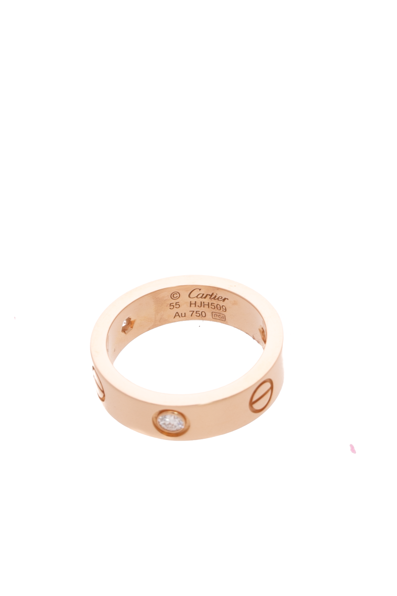 3 Diamond Love Ring - Size 7.25