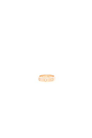 8 Diamond Love Ring - Size 4