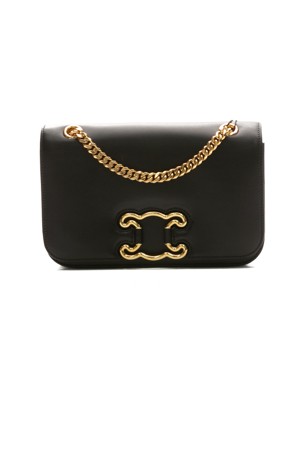 Celine Triomphe Medium Frame Bag - Couture USA Celine Triomphe Medium Frame Bag - Couture USA