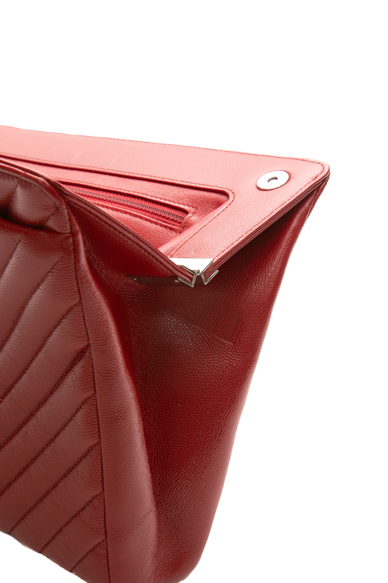 Chevron CC Pouch Clutch Bag