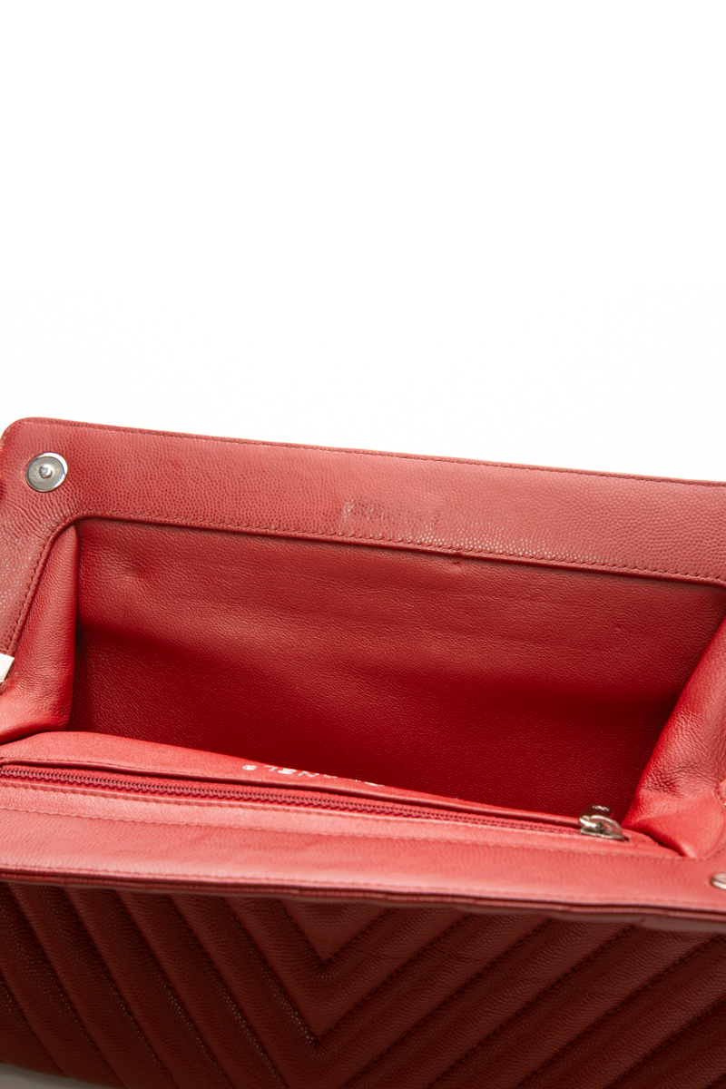 Chevron CC Pouch Clutch Bag