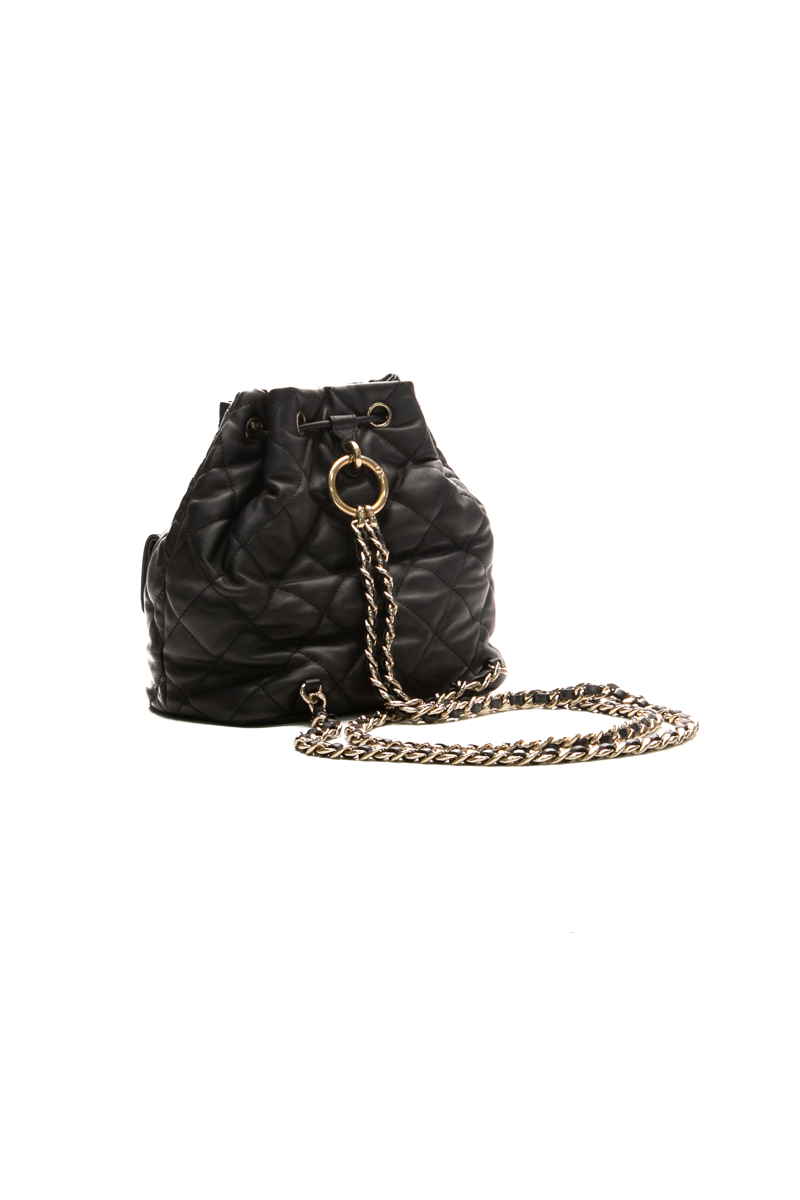 Double Pocket Drawstring Backpack