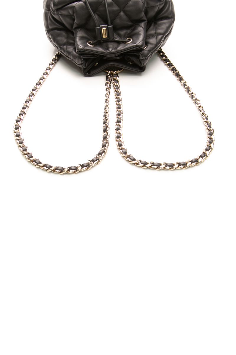 Double Pocket Drawstring Backpack