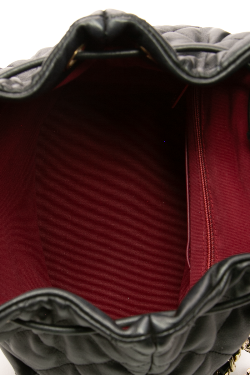 Double Pocket Drawstring Backpack