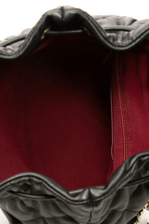 Double Pocket Drawstring Backpack