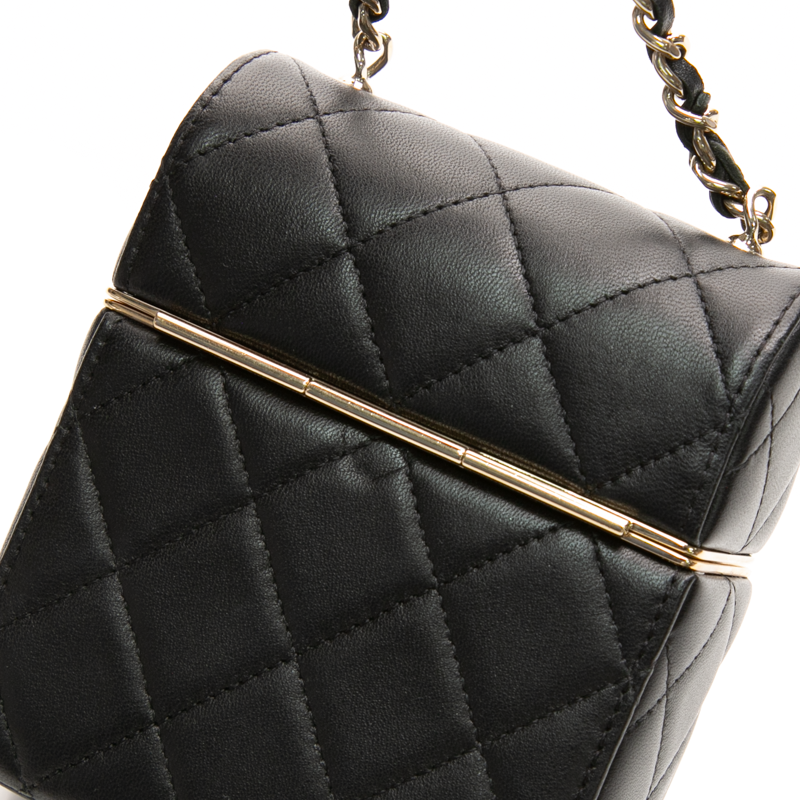 Box with Chain Crossbody Bag