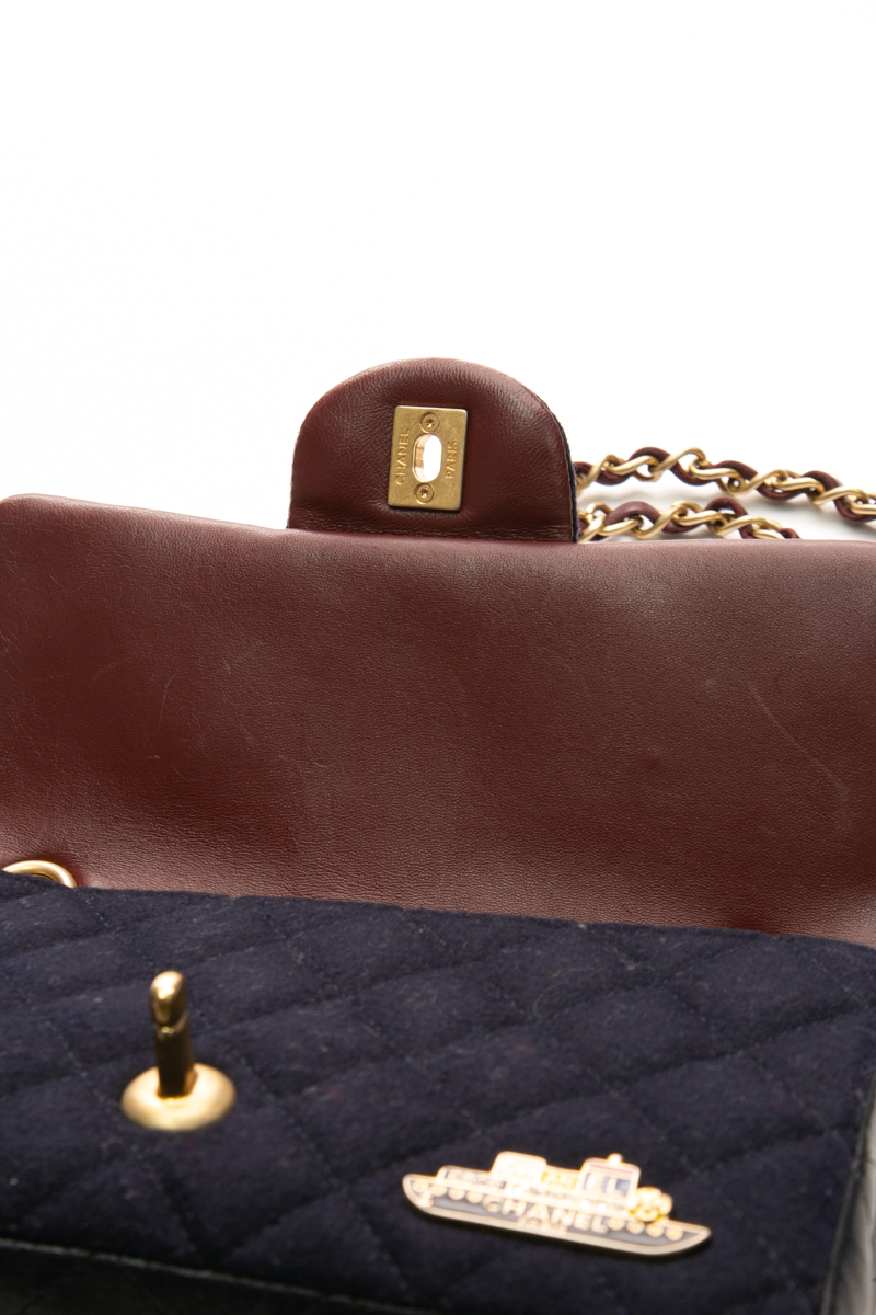 Paris-Hamburg Charms Mini Flap Bag