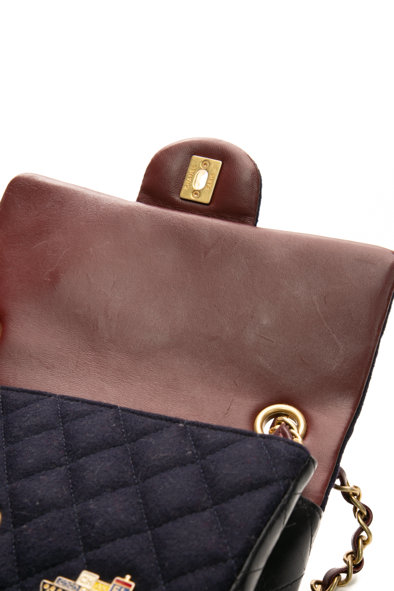 Paris-Hamburg Charms Mini Flap Bag