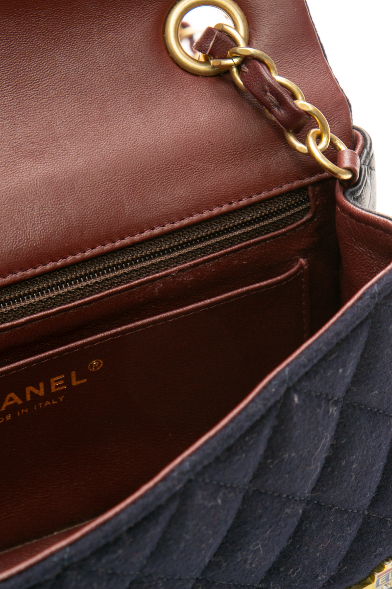 Paris-Hamburg Charms Mini Flap Bag