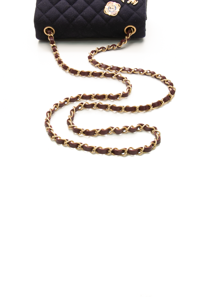 Paris-Hamburg Charms Mini Flap Bag