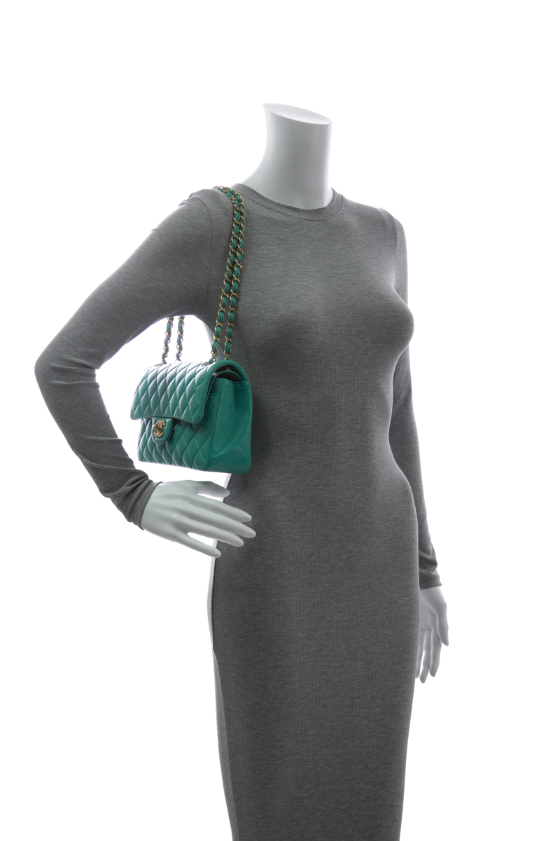 Classic Small Double Flap Handbag