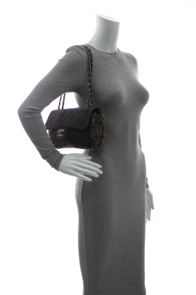 Tweed Coco Chain Bag