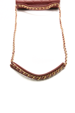 Chain Infinity Top Handle Bag