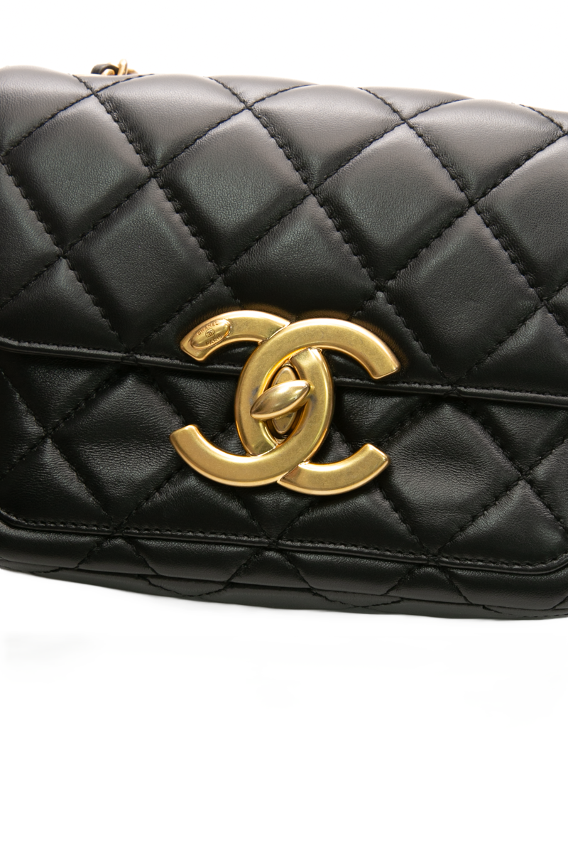 CC Logo Flap Bag