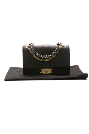 Double Chain Small Flap Bag