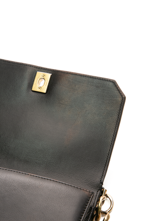 Small Chain Link Flap Bag