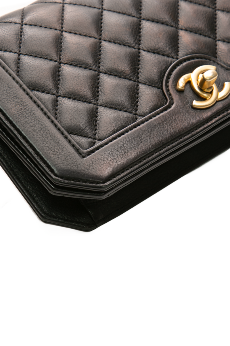 Small Chain Link Flap Bag