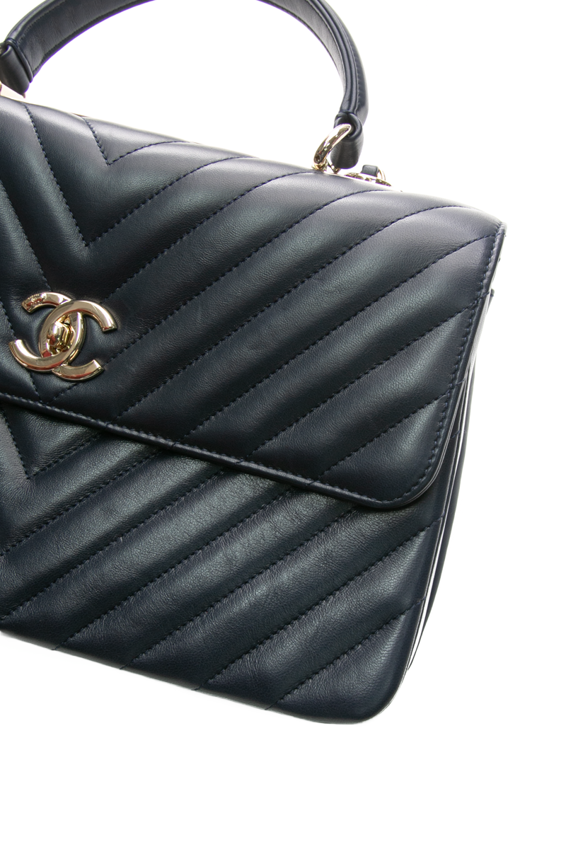 Medium Trendy Flap Bag with Top Handle